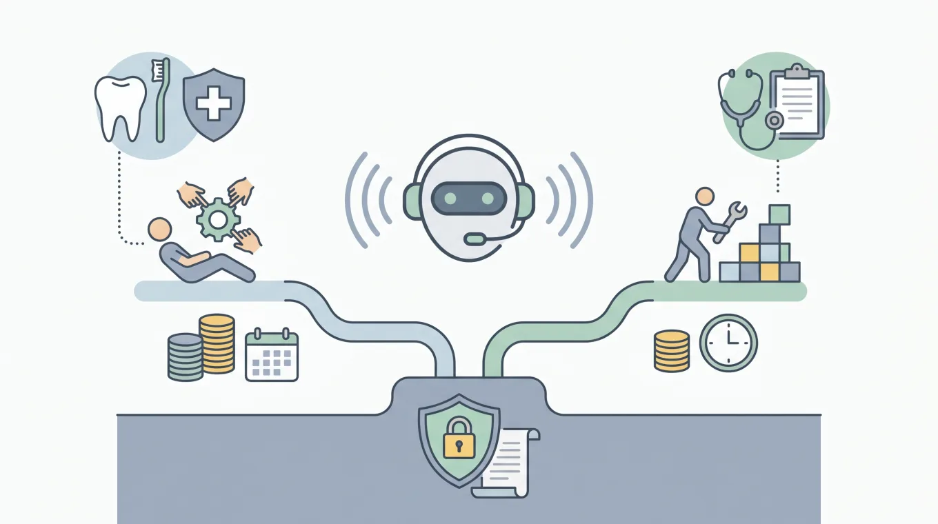 How AI receptionists handle patient calls across medical and dental practices